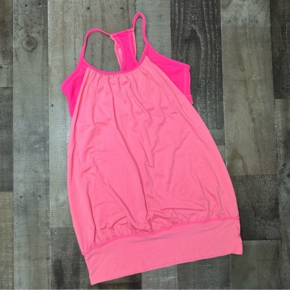 Lululemon Athletica Vibrant Pink No Limits Tank Top size 6 - Picture 8 of 8